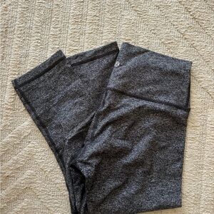 Lululemon Gray Cropped Leggings